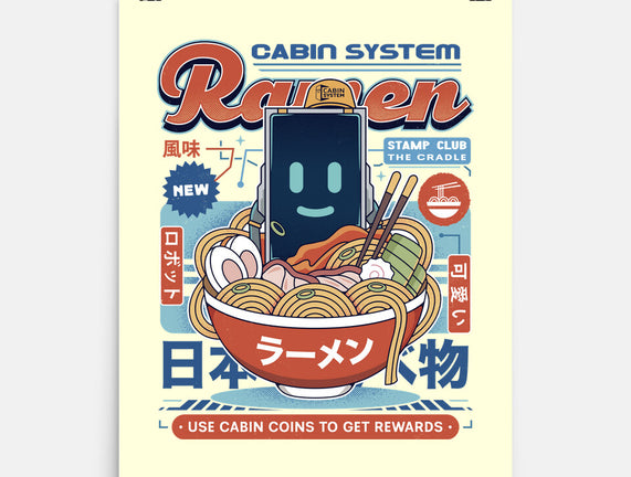 Cabin Coins Ramen Vintage