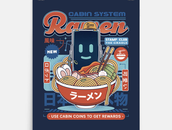 Cabin Coins Ramen Vintage