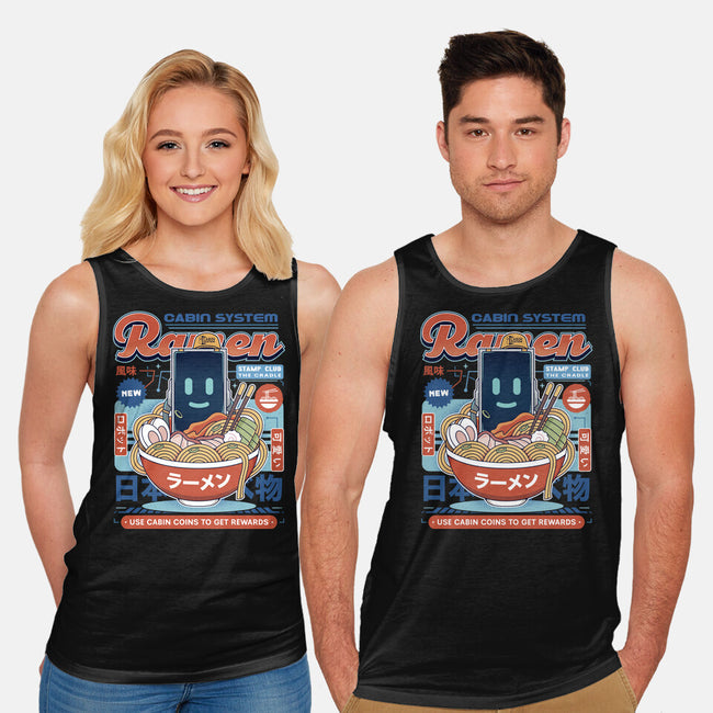 Cabin Coins Ramen Vintage-Unisex-Basic-Tank-LAGELANTEE
