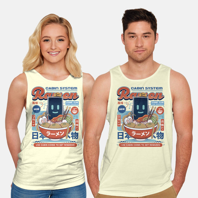 Cabin Coins Ramen Vintage-Unisex-Basic-Tank-LAGELANTEE