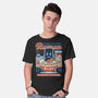 Cabin Coins Ramen Vintage-Mens-Basic-Tee-LAGELANTEE