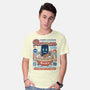 Cabin Coins Ramen Vintage-Mens-Basic-Tee-LAGELANTEE