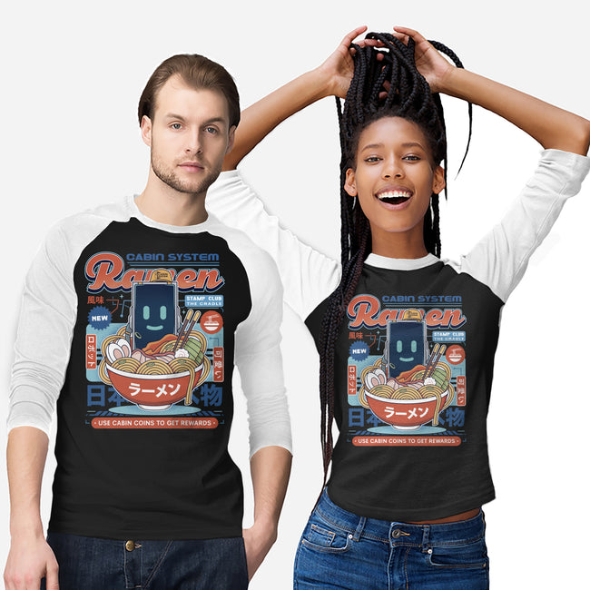 Cabin Coins Ramen Vintage-Unisex-Baseball-Tee-LAGELANTEE