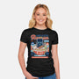 Cabin Coins Ramen Vintage-Womens-Fitted-Tee-LAGELANTEE
