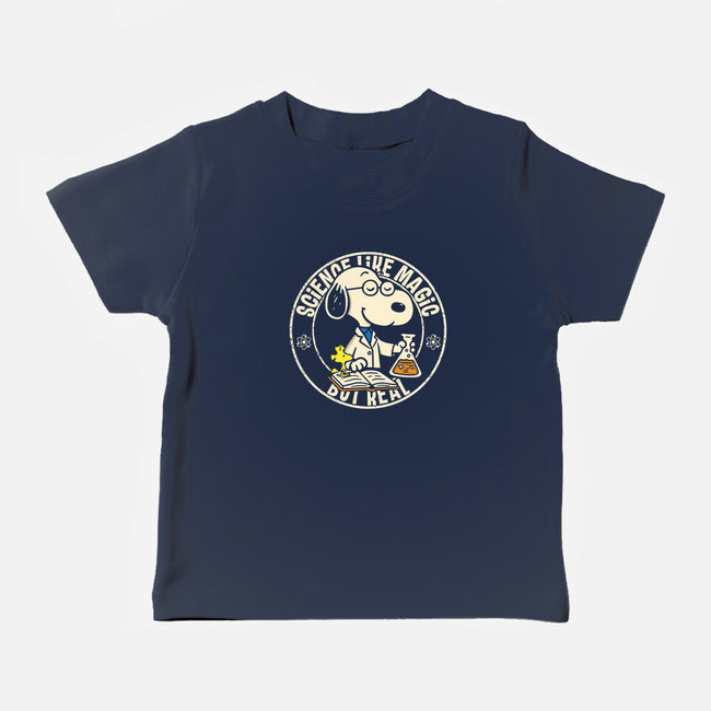 Science Like Magic But Real-Baby-Basic-Tee-turborat14