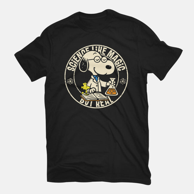Science Like Magic But Real-Womens-Basic-Tee-turborat14