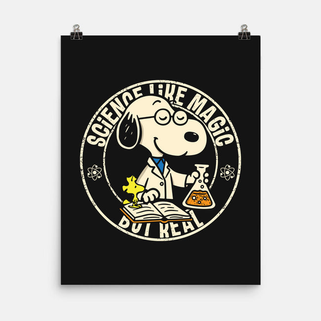 Science Like Magic But Real-None-Matte-Poster-turborat14
