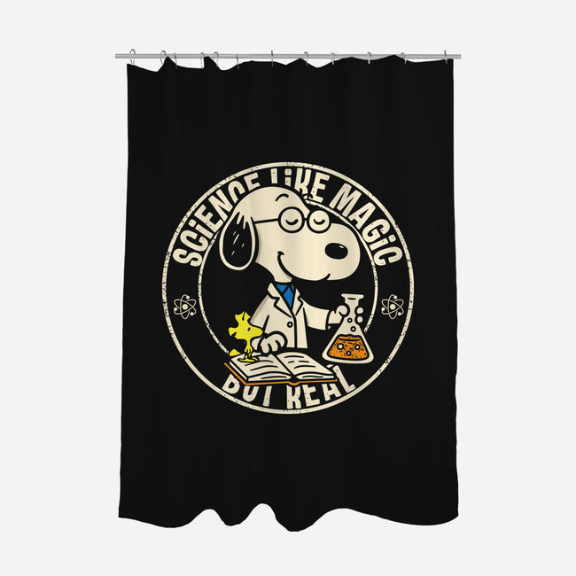 Science Like Magic But Real-None-Polyester-Shower Curtain-turborat14