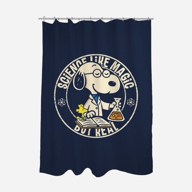 Science Like Magic But Real-None-Polyester-Shower Curtain-turborat14