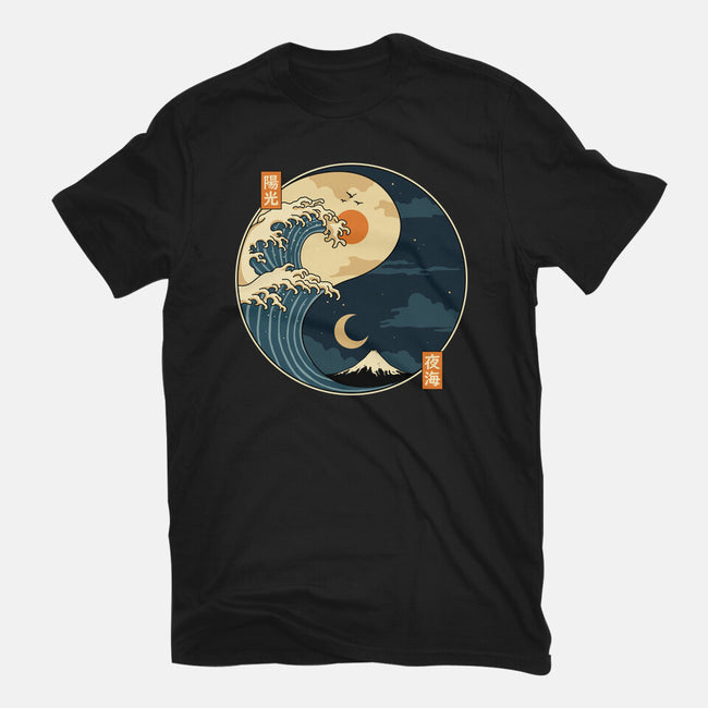 The Balance Wave-Womens-Fitted-Tee-retrodivision