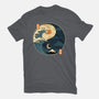 The Balance Wave-Womens-Fitted-Tee-retrodivision
