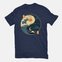 The Balance Wave-Womens-Fitted-Tee-retrodivision