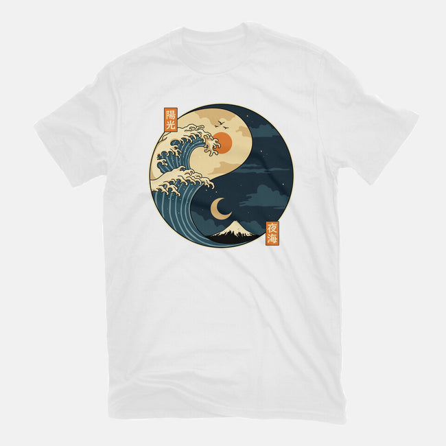 The Balance Wave-Womens-Fitted-Tee-retrodivision