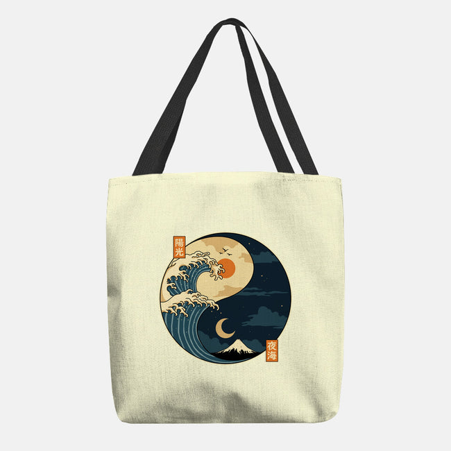 The Balance Wave-None-Basic Tote-Bag-retrodivision