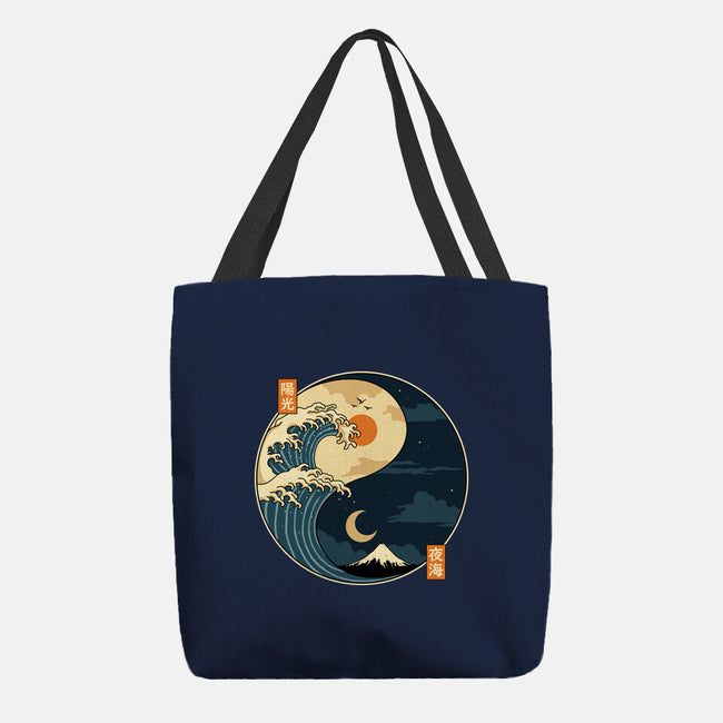 The Balance Wave-None-Basic Tote-Bag-retrodivision