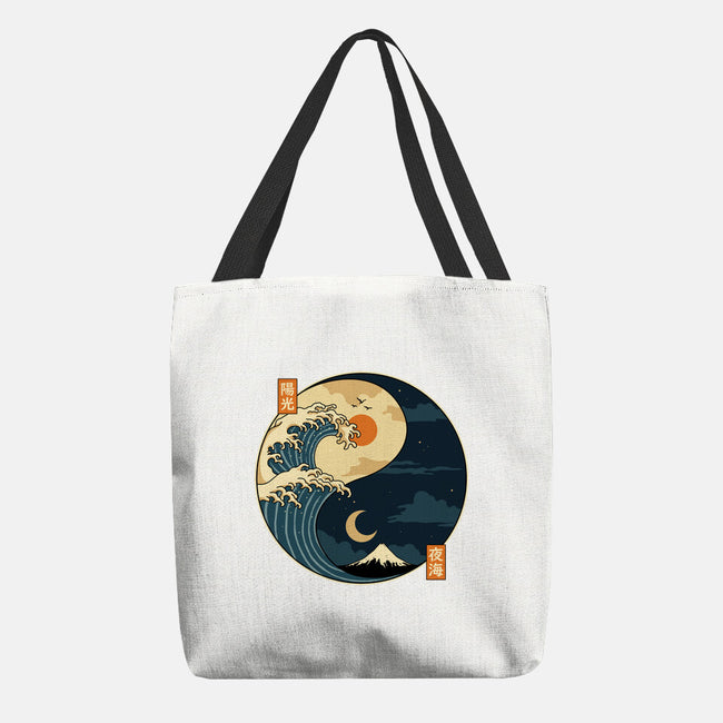 The Balance Wave-None-Basic Tote-Bag-retrodivision