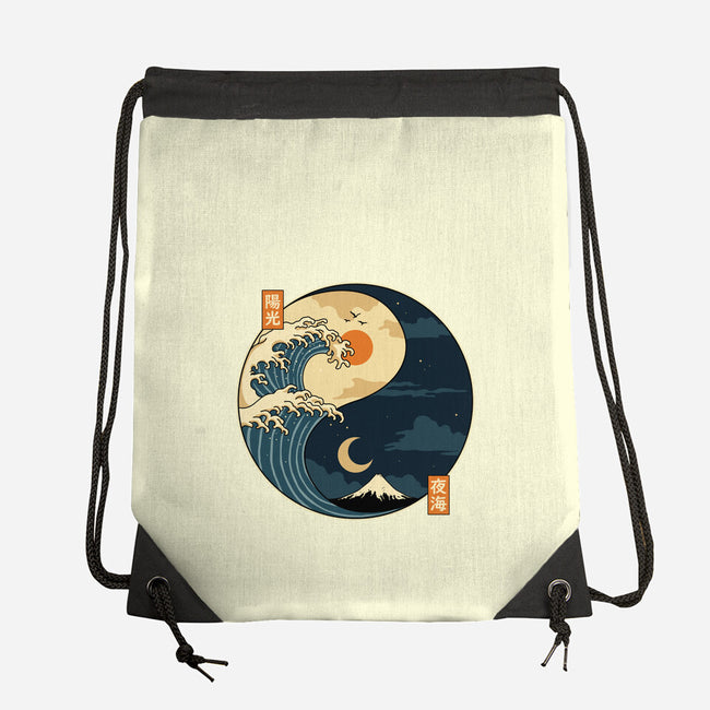 The Balance Wave-None-Drawstring-Bag-retrodivision