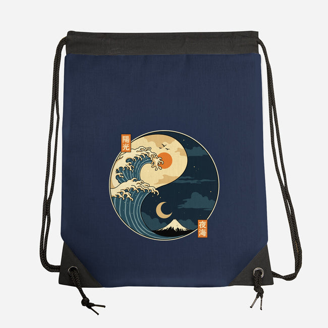 The Balance Wave-None-Drawstring-Bag-retrodivision