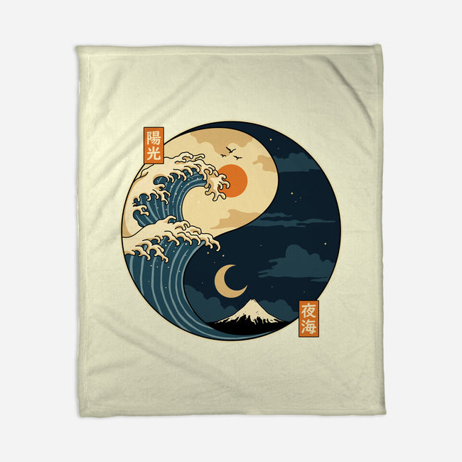 The Balance Wave-None-Fleece-Blanket-retrodivision