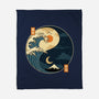 The Balance Wave-None-Fleece-Blanket-retrodivision