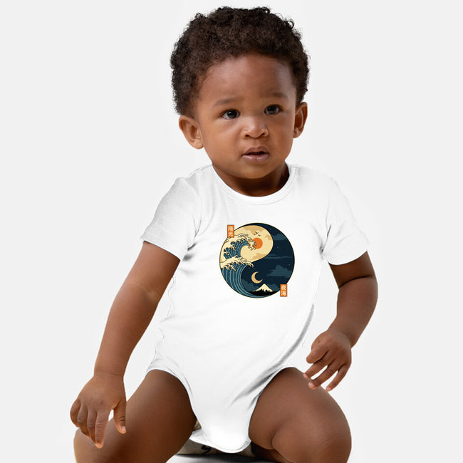 The Balance Wave-Baby-Basic-Onesie-retrodivision
