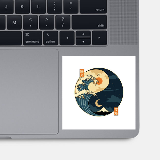 The Balance Wave-None-Glossy-Sticker-retrodivision