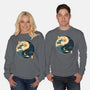The Balance Wave-Unisex-Crew Neck-Sweatshirt-retrodivision