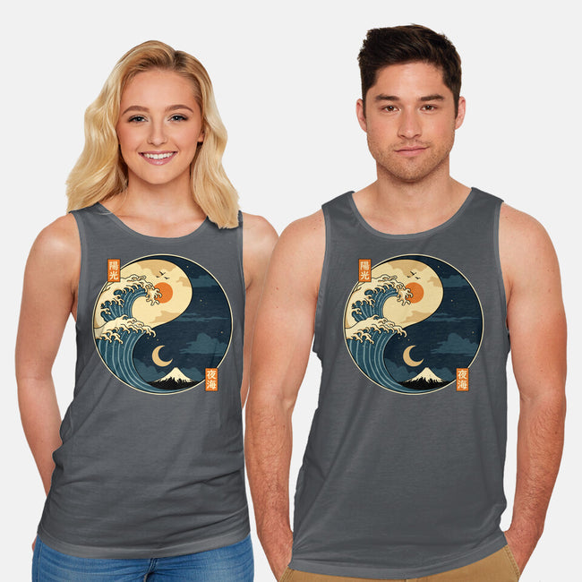 The Balance Wave-Unisex-Basic-Tank-retrodivision