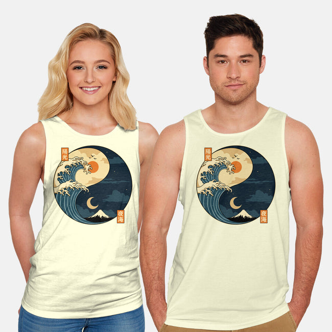 The Balance Wave-Unisex-Basic-Tank-retrodivision