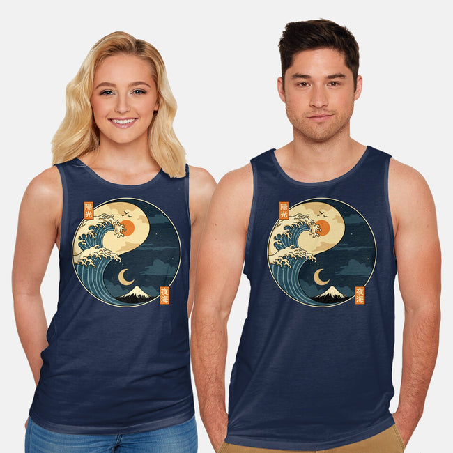 The Balance Wave-Unisex-Basic-Tank-retrodivision