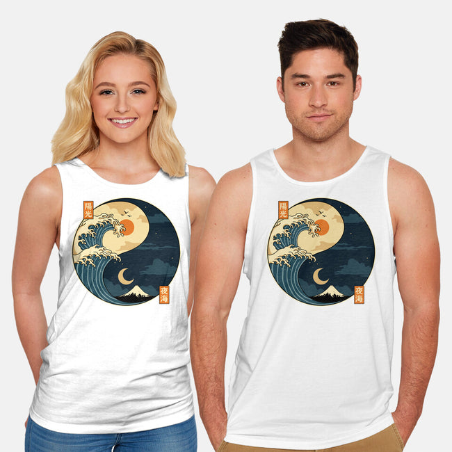 The Balance Wave-Unisex-Basic-Tank-retrodivision