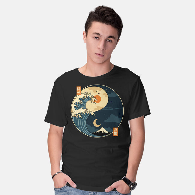 The Balance Wave-Mens-Basic-Tee-retrodivision