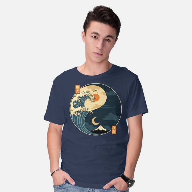 The Balance Wave-Mens-Basic-Tee-retrodivision