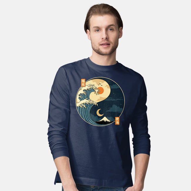 The Balance Wave-Mens-Long Sleeved-Tee-retrodivision