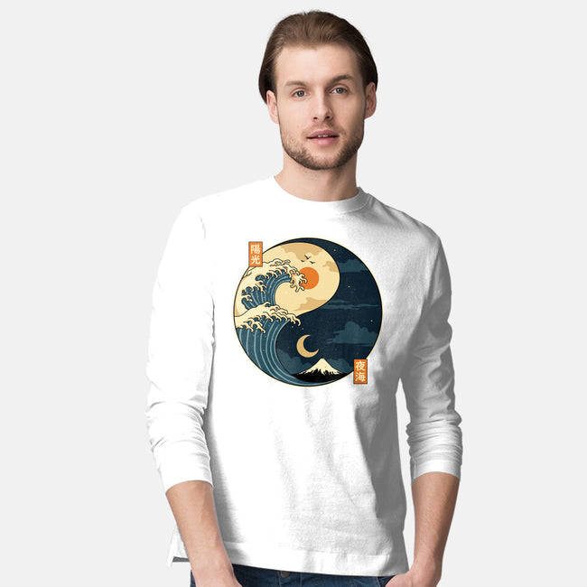 The Balance Wave-Mens-Long Sleeved-Tee-retrodivision