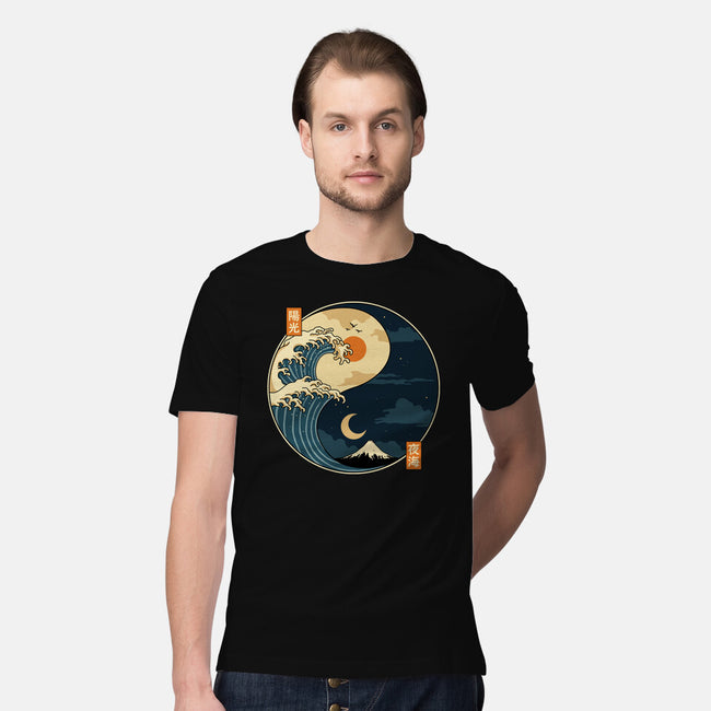 The Balance Wave-Mens-Premium-Tee-retrodivision