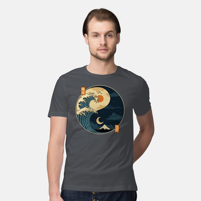 The Balance Wave-Mens-Premium-Tee-retrodivision