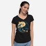 The Balance Wave-Womens-V-Neck-Tee-retrodivision