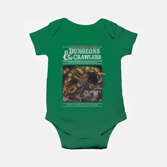 Dungeons And Crawlers-Baby-Basic-Onesie-NMdesign