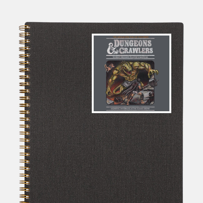 Dungeons And Crawlers-None-Glossy-Sticker-NMdesign