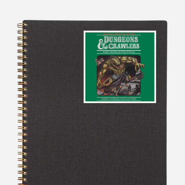 Dungeons And Crawlers-None-Glossy-Sticker-NMdesign