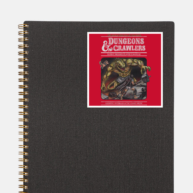 Dungeons And Crawlers-None-Glossy-Sticker-NMdesign
