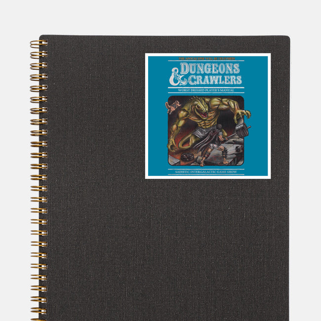 Dungeons And Crawlers-None-Glossy-Sticker-NMdesign