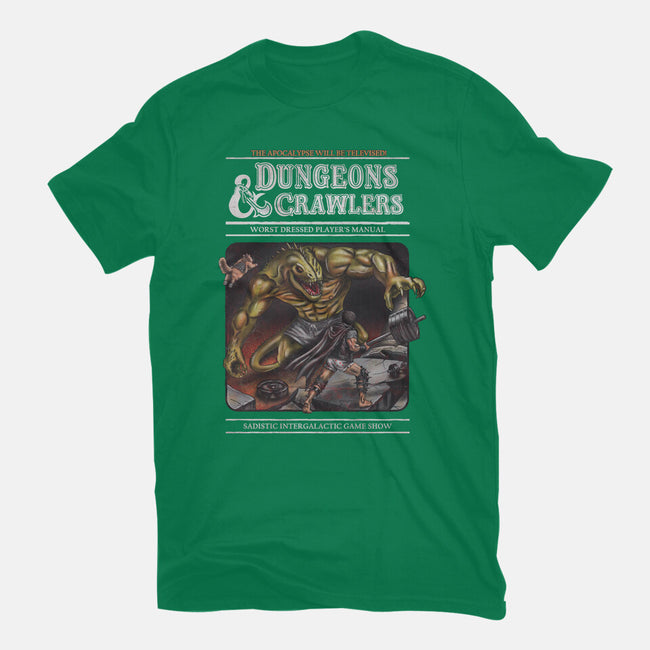 Dungeons And Crawlers-Mens-Basic-Tee-NMdesign