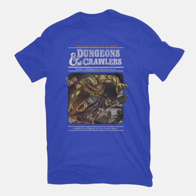 Dungeons And Crawlers-Mens-Basic-Tee-NMdesign