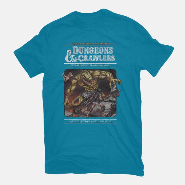 Dungeons And Crawlers-Mens-Basic-Tee-NMdesign