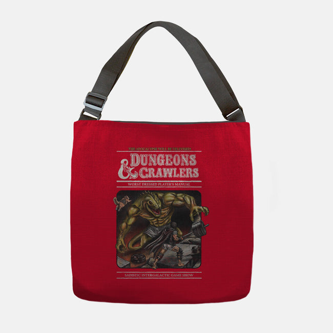 Dungeons And Crawlers-None-Adjustable Tote-Bag-NMdesign