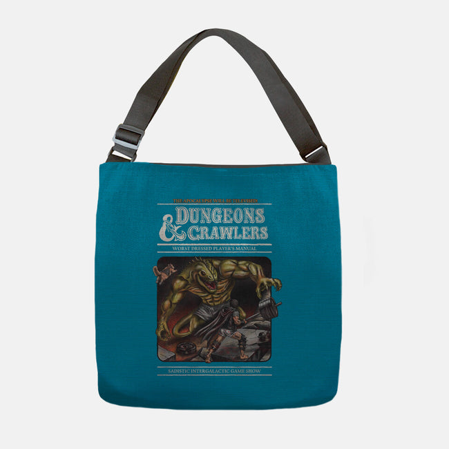 Dungeons And Crawlers-None-Adjustable Tote-Bag-NMdesign