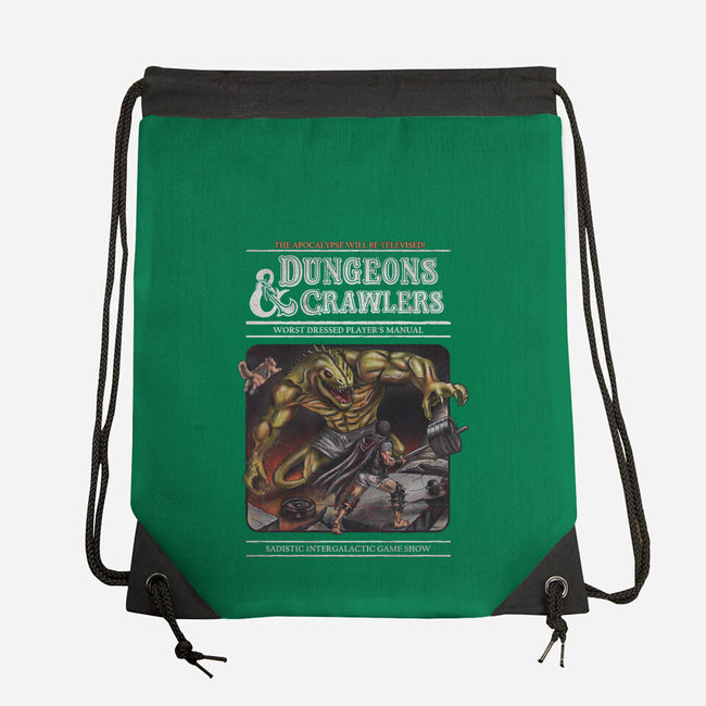 Dungeons And Crawlers-None-Drawstring-Bag-NMdesign