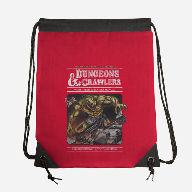 Dungeons And Crawlers-None-Drawstring-Bag-NMdesign
